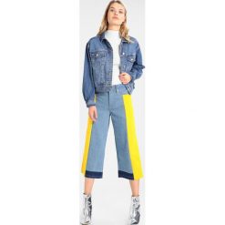 Bomberki damskie: Topshop BOXY CROP Kurtka jeansowa blue denim
