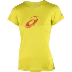 Bluzki damskie: koszulka do biegania damska ASICS GRAPHIC SHORTSLEEVE TOP / 110423-0497 – koszulka do biegania damska ASICS GRAPHIC SHORTSLEEVE TOP
