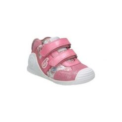 Buty Dziecko Biomecanics 192142 W. Różowe trampki dziewczęce Biomecanics, bez wzorów, bez zapięcia. Za 252,01 zł.