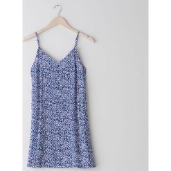Wzorzysta sukienka z wiskozy - Wielobarwny. Sukienki damskie Sinsay, s, bez wzorów, z wiskozy, bez kołnierzyka, bez rękawów. Za 29,99 zł.