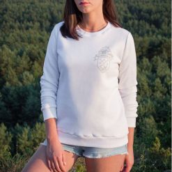 Bluza damska bez kaptura crewneck Szwendam się. Bluzy damskie Pakamera, bez wzorów, bez rękawów, bez kaptura. Za 159,00 zł.