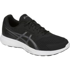 Asics Stormer 2 T843N-9097 44,5 Czarne. Czarne buty sportowe męskie Asics, bez zapięcia, do biegania. W wyprzedaży za 179,99 zł.