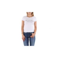 T-shirty z krótkim rękawem Patrizia Pepe 8J0767/A4D1. Białe t-shirty damskie marki Patrizia Pepe. Za 415,63 zł.