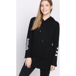Bluzy damskie: Czarna Bluza Afro Stars