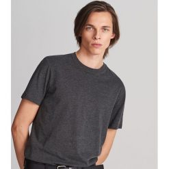T-shirt z bawełny organicznej - Szary. Szare t-shirty damskie Reserved, s, z bawełny. Za 24,99 zł.