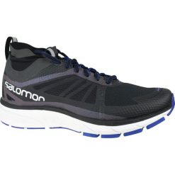 Salomon Sonic Ra Nocturne 402368 48 Czarne. Czarne buty sportowe męskie Salomon, bez zapięcia, do biegania. W wyprzedaży za 449,99 zł.