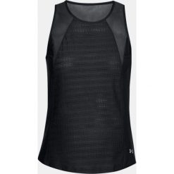 Under Armour Damski top Balance Mesh Tank Q1 czarny r. L (1320592-001). Czarne topy sportowe damskie Under Armour, l, z meshu. Za 113,38 zł.