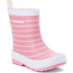 Kalosze TRETORN - Sticky Stripes 473331 Soft Pink. Różowe kalosze dziewczęce Tretorn. Za 139,00 zł.