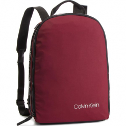 Plecak CALVIN KLEIN - Clash Round Backpack K50K504197 243. Czerwone plecaki męskie Calvin Klein, z materiału. Za 449,00 zł.