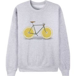 Bluza "Zest" w kolorze jasnoszarym. Szare bluzy damskie Wooop, l, bez wzorów, bez rękawów, bez kaptura. W wyprzedaży za 87,95 zł.