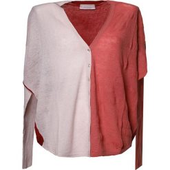 Sweter w kolorze beżowo-czerwonym. Czerwone swetry damskie Stefanel, m. W wyprzedaży za 259,95 zł.