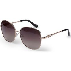 Guess Jeans - Okulary GF6100. Pomarańczowe okulary przeciwsłoneczne damskie Guess Jeans. W wyprzedaży za 399,90 zł.