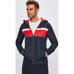 Jack & Jones - Kurtka. Niebieskie płaszcze męskie Jack & Jones, m, bez wzorów, z poliesteru, krótkie, z kapturem. W wyprzedaży za 99,90 zł.