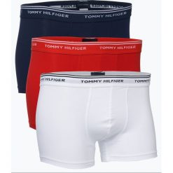 Tommy Hilfiger - Obcisłe bokserki męskie – bawełna ze stretchem pakowane po 3 szt., wielokolorowy. Szare bokserki męskie TOMMY HILFIGER, bez wzorów, z bawełny. Za 179,95 zł.