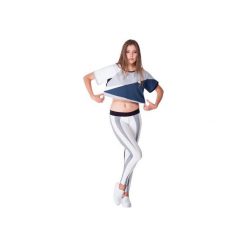 Lacerta Top (Grey). Szare bluzki damskie OKUAKU, s, bez wzorów, z bawełny, bez kołnierzyka. Za 90,30 zł.
