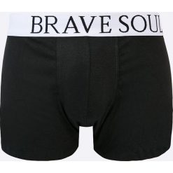 Brave Soul - Bokserki (3-pack). Czarne bokserki męskie marki Brave Soul, z elastanu. W wyprzedaży za 34,90 zł.