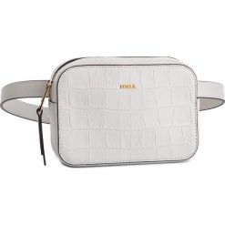Saszetka nerka FURLA - Magix 1007118 E EU31 KO0 Gesso d. Szare nerki damskie marki Furla, bez wzorów, ze skóry, młodzieżowe, bez dodatków. Za 760,00 zł.