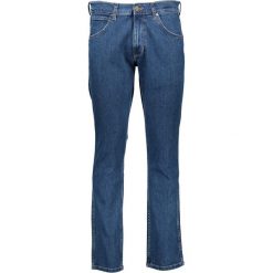 Dżinsy - Regular fit - w kolorze niebieskim. Niebieskie jeansy męskie Wrangler, m, w paski. W wyprzedaży za 166,95 zł.