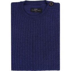 Sweter PIETRO W 15-52SR. Niebieskie swetry klasyczne męskie Giacomo Conti, m, z dzianiny. Za 229,00 zł.