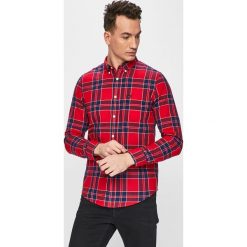 Lee - Koszula. Czerwone koszule męskie marki Lee, s, w kratkę, z bawełny, casualowe, button down, z długim rękawem. Za 199,90 zł.
