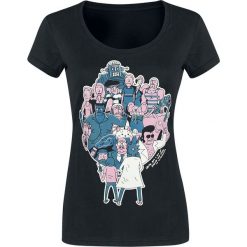 Rick And Morty Parasiten Koszulka damska czarny. Czarne koszulki damskie marki Rick And Morty, l, z nadrukiem, z okrągłym kołnierzem, bez rękawów. Za 42,90 zł.