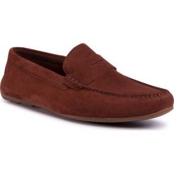 Mokasyny CLARKS - Reazor Penny 261501547 British Tan. Pomarańczowe mokasyny męskie Clarks, ze skóry, klasyczne. W wyprzedaży za 339,00 zł.