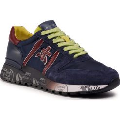Sneakersy PREMIATA - Lander 4947 Blue/Multicolour. Niebieskie sneakersy męskie Premiata, bez zapięcia. Za 949,00 zł.