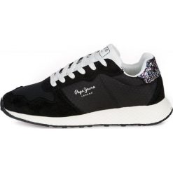 Pepe Jeans tenisówki damskie Koko Sky PLS30936 37 czarne. Czarne trampki i tenisówki damskie Pepe Jeans, bez wzorów, z jeansu, bez zapięcia. Za 419,00 zł.