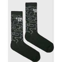 Reebok - Skarpety. Czarne skarpetki męskie marki Reebok, z elastanu. W wyprzedaży za 49,90 zł.