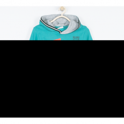 Koszulka. Zielone t-shirty chłopięce marki RUN THE CITY, z aplikacjami, z elastanu, z długim rękawem. Za 55,90 zł.