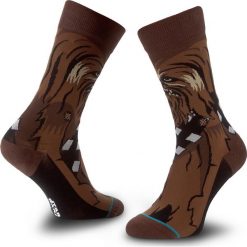 Skarpety Wysokie Unisex STANCE - Chewie M545D15CHE Brown. Brązowe skarpetki męskie marki Stance, z bawełny. Za 99,00 zł.