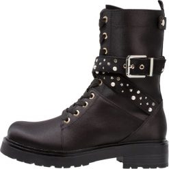 Botki damskie lity: Call it Spring CRORIA Botki kowbojki i motocyklowe black