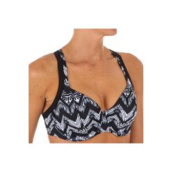 Góra kostiumu kąpielowego EDEN MAWA damska. Czarne t-shirty damskie marki OLAIAN, bez wzorów, z elastanu, bez rękawów. Za 79,99 zł.