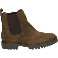 Botki - 2108503 CASTA. Brązowe botki damskie skórzane Venezia. Za 199,00 zł.
