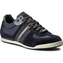 Sneakersy BOSS - Akeen 50247604 10167168 01 Open Blue 460. Niebieskie sneakersy męskie Boss, na co dzień, bez wzorów, z zamszu, bez zapięcia. W wyprzedaży za 419,00 zł.