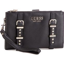 Duży Portfel Damski GUESS - SWVG71 69570 BLA. Czarne portfele damskie marki Guess, z aplikacjami, ze skóry ekologicznej. Za 279,00 zł.