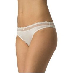 Tommy Hilfiger Figi Stringi Thong Beauty 1387905311-3 Egret (Rozmiar L). Białe stringi damskie TOMMY HILFIGER, l, bez wzorów. W wyprzedaży za 66,00 zł.