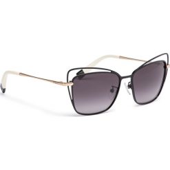 Okulary przeciwsłoneczne FURLA - Fenice 919692 D 144F MI0 Petalo/Onyx. Czarne okulary przeciwsłoneczne damskie Furla. W wyprzedaży za 619,00 zł.