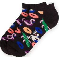 Skarpety Niskie Unisex HAPPY SOCKS - PPA05-9300 Czarny Kolorowy. Czarne skarpetki damskie Happy Socks, bez wzorów, z elastanu. Za 32,90 zł.