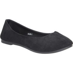 Baleriny Casu BA28-1. Czarne baleriny damskie marki Casu, bez wzorów, bez obcasa. Za 39,99 zł.