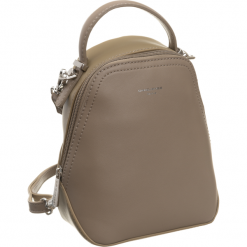 MODNY plecak damski beżowy DAVID JONES 5705 - beżowy. Brązowe plecaki damskie David Jones, bez wzorów, z tkaniny. Za 64,99 zł.