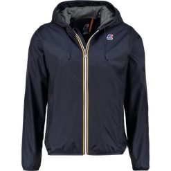 KWay JACQUES SLIM FIT Kurtka Outdoor blue depth. Niebieskie kurtki męskie marki K-Way, xxl, bez wzorów, z materiału, bez kaptura, outdoorowe. W wyprzedaży za 439,20 zł.