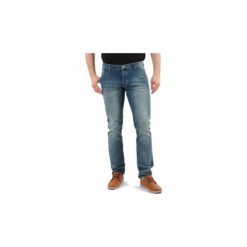 Spodnie męskie: Jeansy slim fit Wrangler Spodnie Męskie Spencer GREEN LAGOON