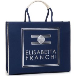 Torebka ELISABETTA FRANCHI - BS-01A-100 Blu Capri/Burro. Niebieskie torebki klasyczne damskie z materiału. Za 1299,00 zł.