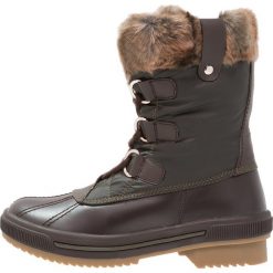 Call it Spring OLERRALIA Botki sznurowane khaki. Brązowe buty zimowe damskie marki Call it Spring, z materiału, na sznurówki. Za 409,00 zł.