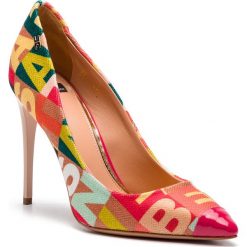 Szpilki ELISABETTA FRANCHI - SA-14F-92E2 Multicolor 111. Różowe półbuty damskie marki Elisabetta Franchi, bez wzorów, ze skóry, eleganckie, bez obcasa, na obcasie, bez zapięcia. Za 1649,00 zł.