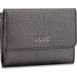 Duży Portfel Damski LIU JO - M Trifold Isola N68165 E0033 Grape Juice Met. 04203. Szare portfele damskie Liu Jo, ze skóry ekologicznej. Za 299,00 zł.