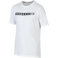 Oakley So-New Original Tee White Xl. Białe koszulki sportowe męskie marki Oakley, xl, bez wzorów, z okrągłym kołnierzem, z krótkim rękawem, krótkie, na fitness i siłownię. W wyprzedaży za 115,00 zł.