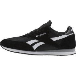 MĘSKIE BUTY REEBOK ROYAL CLASSIC JOGGER (44). Czarne buty sportowe męskie Reebok, z zamszu, bez zapięcia, do biegania, reebok royal. Za 249,99 zł.