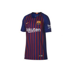 Koszulka krótki rękaw do piłki nożnej Barcelona. Brązowe t-shirty damskie marki Nike, s. Za 309,99 zł.